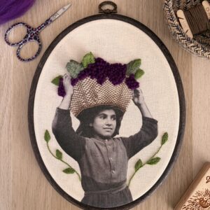 Bordando la Memoria: Taller de bordado sobre fotografía transferida a tela